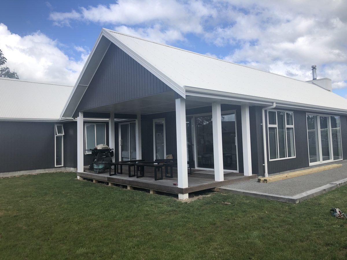 Deck build, Feb 2026, Wairarapa