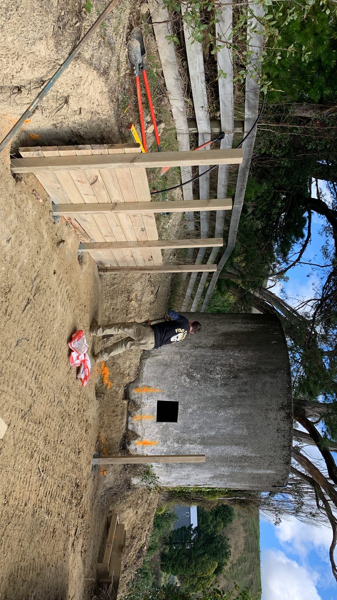 Timber steps, Wairarapa